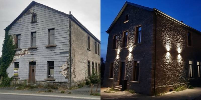 Transformation d'une ancienne école à Buret
